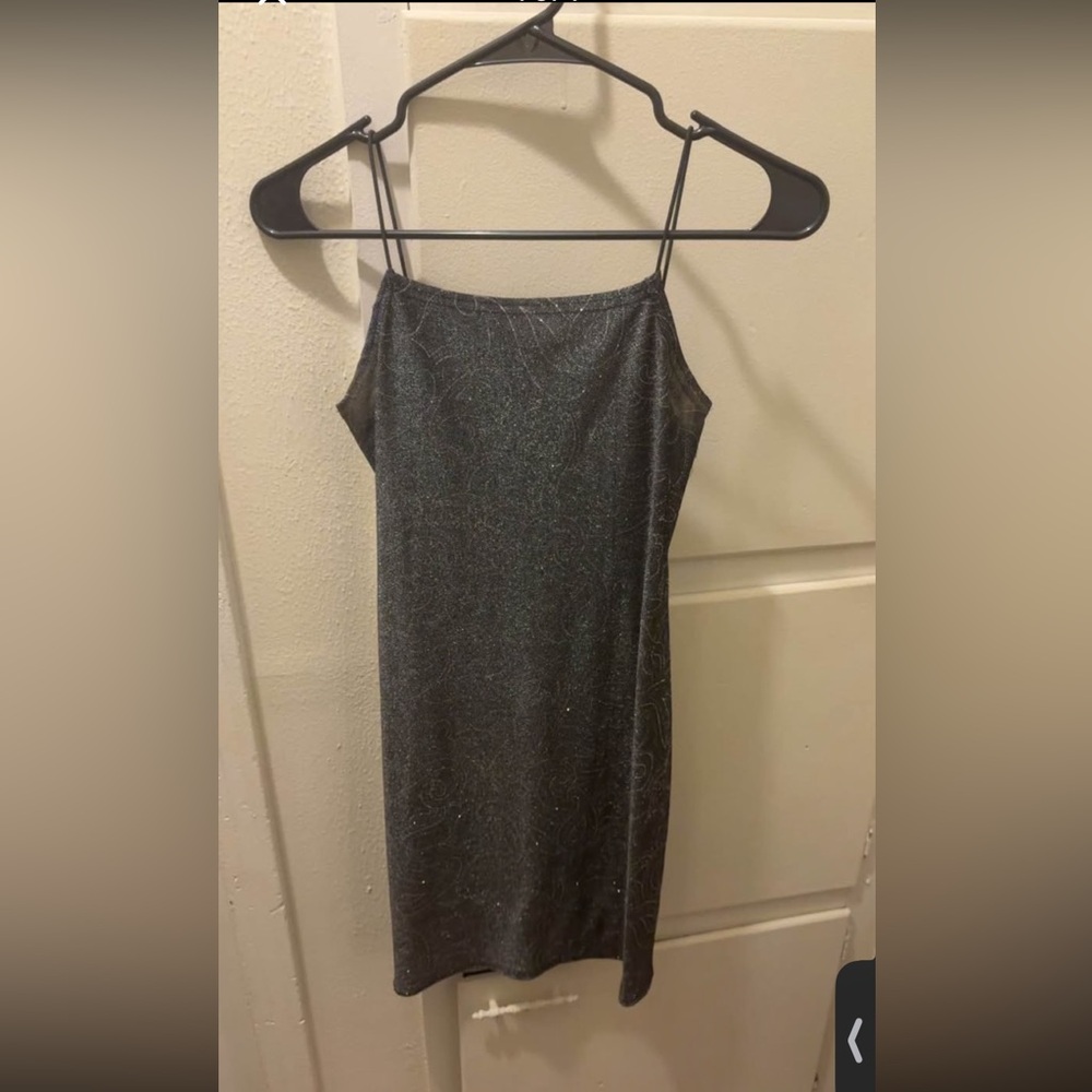 Elegant Gray Women's Dress